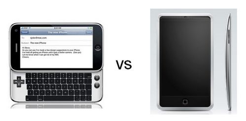 iPhone 2009: ultracienki czy z klawiaturą QWERTY?