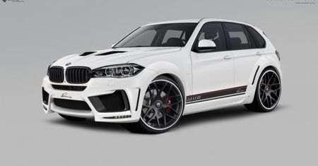 Zadziorne BMW X5 po modyfikacjach Lumma Design
