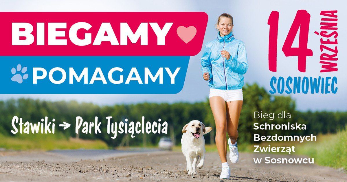 Sosnowiec: Bieg "Biegamy - Pomagamy" już 14 września. Spędźmy razem Międzynarodowy Dzień Sportu