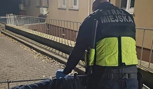 Opuścił szpital i poszedł na "zakupy". Interweniowała straż miejska