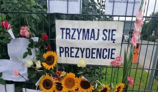 Wałbrzych. Mieszkańcy murem za Romanem Szełemejem. Marsz milczenia przed szpitalem