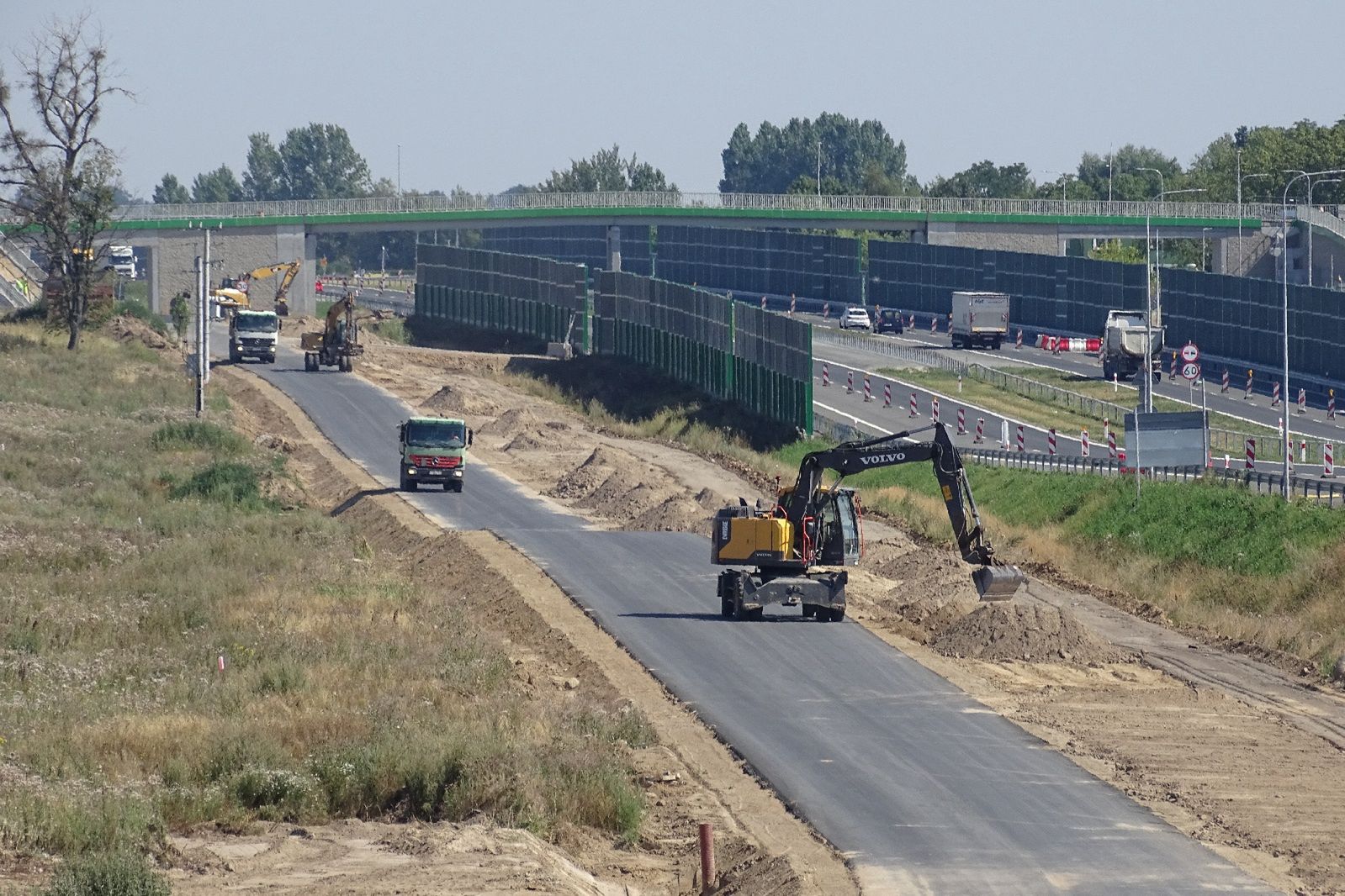 Przygotowywany do otwarcia odcinek drogi ekspresowej S5 Nowe Marzy - Bydgoszcz Północ