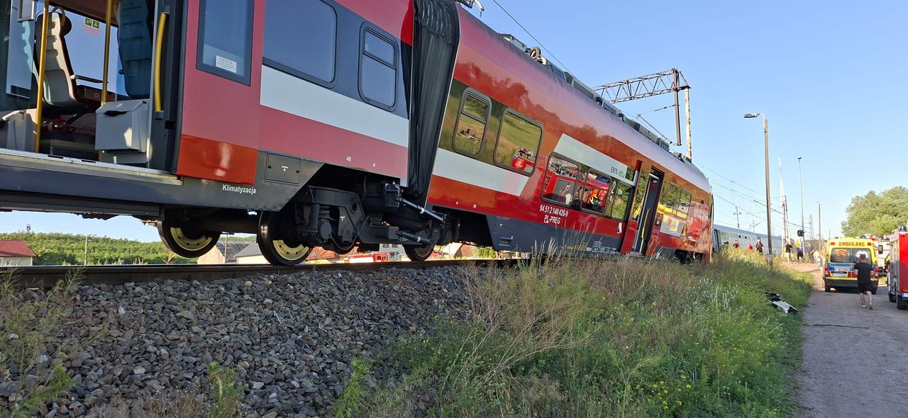 Zderzenie pociągów w Białośliwiu