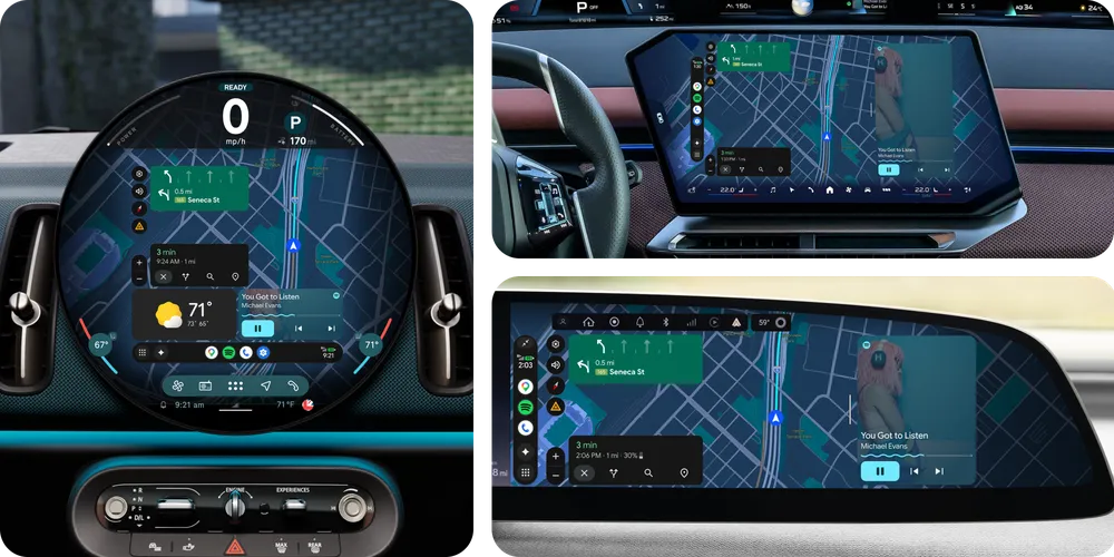 Android Auto lepiej dopasuje się do różnych ekranów