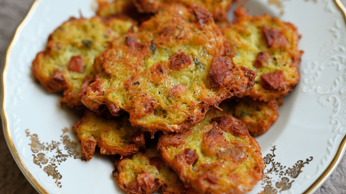 Placki ziemniaczane z pewnym dodatkiem