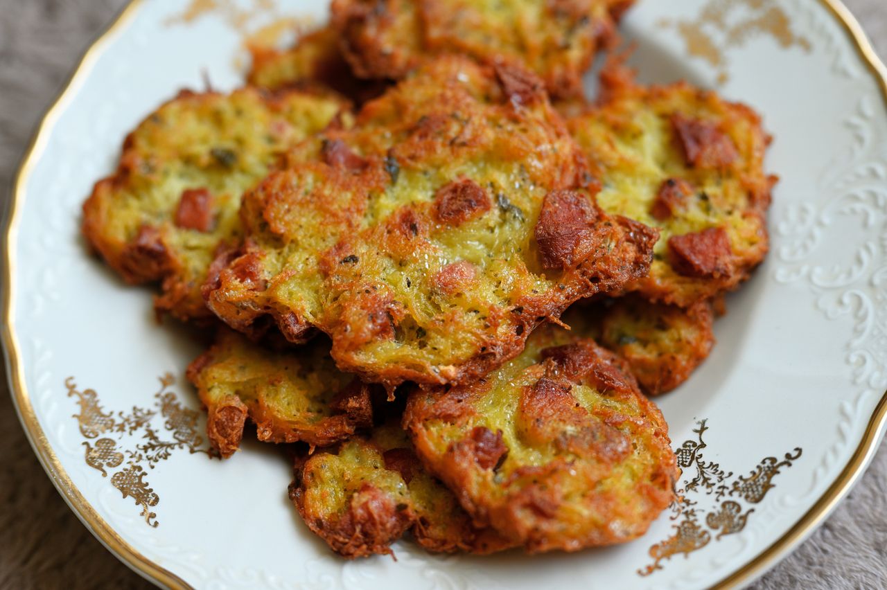 Placki ziemniaczane z pewnym dodatkiem