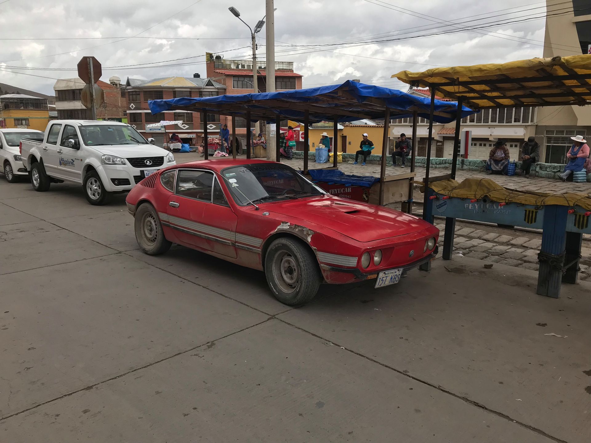 Szymon trafił na nieco zmęczonego życiem SP2 w Potosi, u podnóża Andów w Boliwii