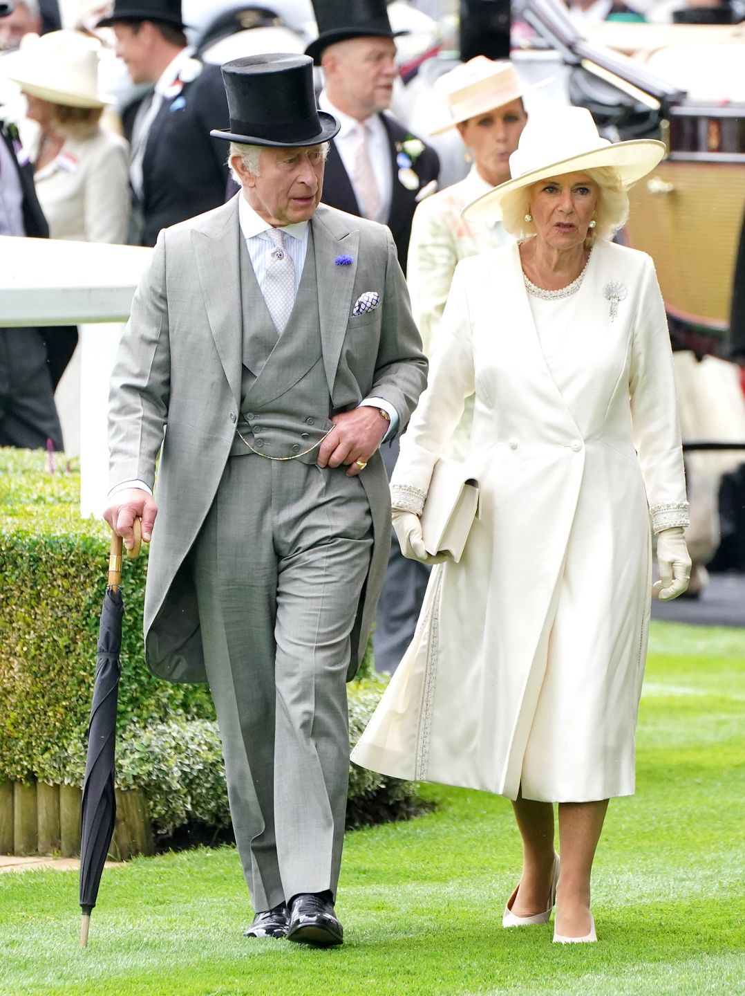 Królowa Camilla i król Karol III