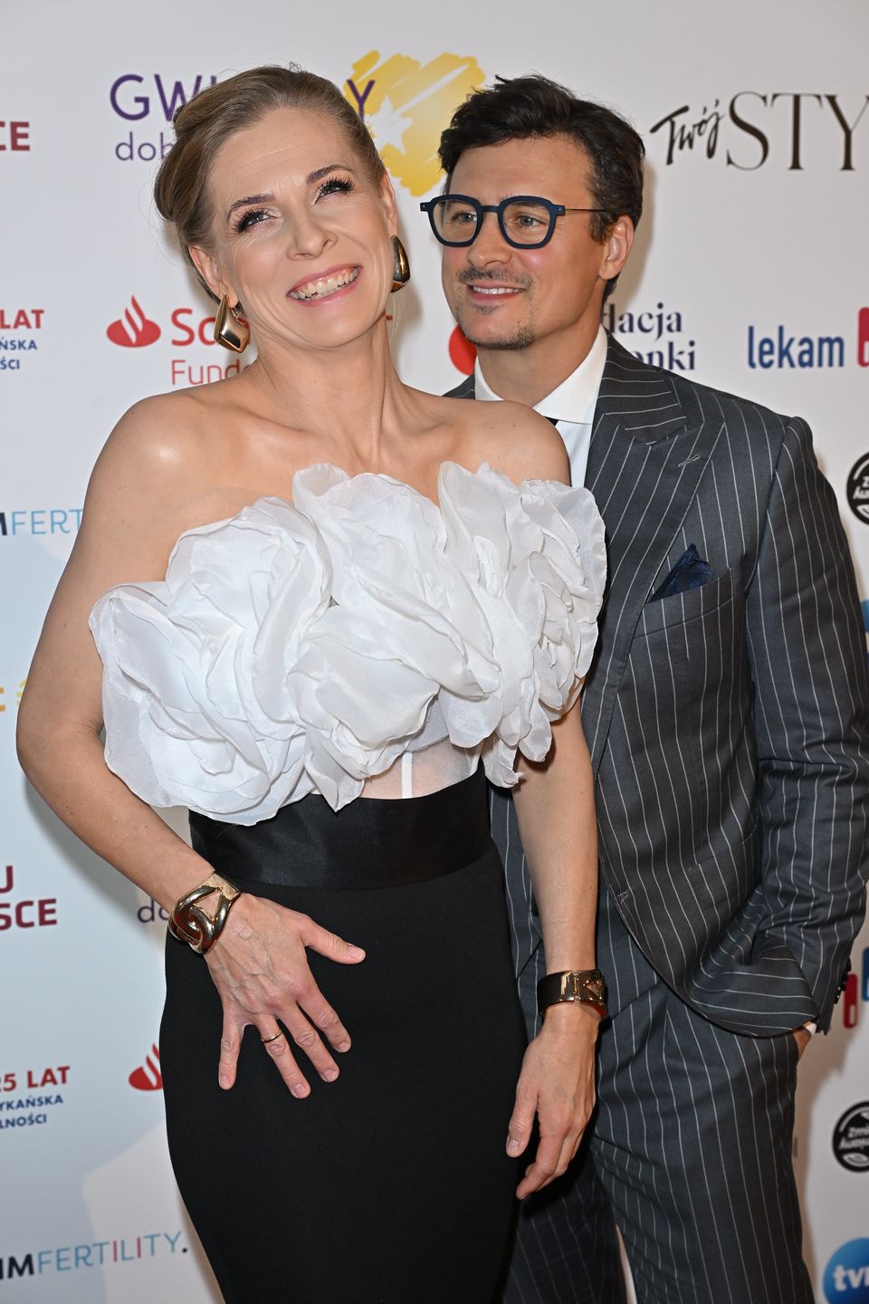 Mateusz Damięcki i Paulina Andrzejewska