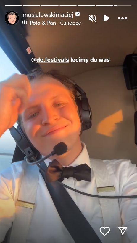 Julia Wieniawa i Maciej Musiałowski lecą na bal