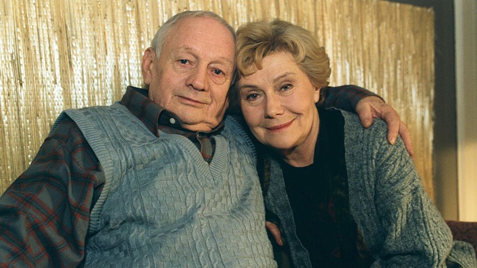 Witold Pyrkosz i Teresa Lipowska jako małżeństwo Mostowiaków