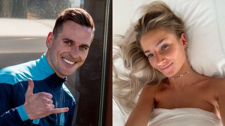 Agatycze i Arkadiusz Milik obsypują się czułościami