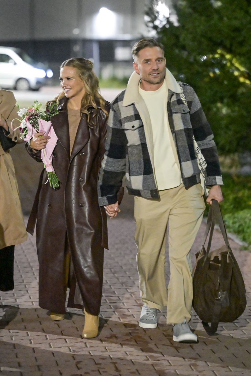 Kaczorowska i Rogacewicz z mamami przed studiem "TzG"