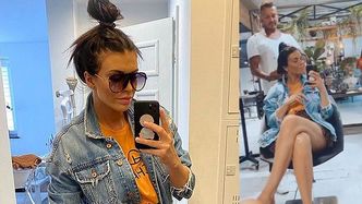 Magdalena Stępień zalicza tour po salonach piękności: "W tym wszystkim znajduję w dalszym ciągu chwile dla siebie"