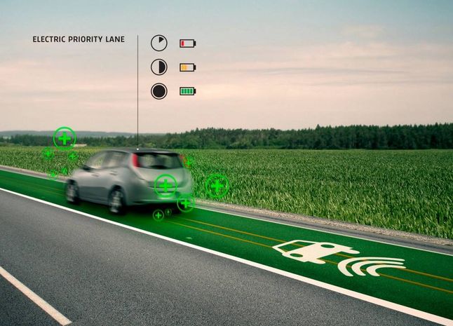 Droga jako źródło energii dla samochodów elektrycznych (Fot. StudioRoosegaarde.net)