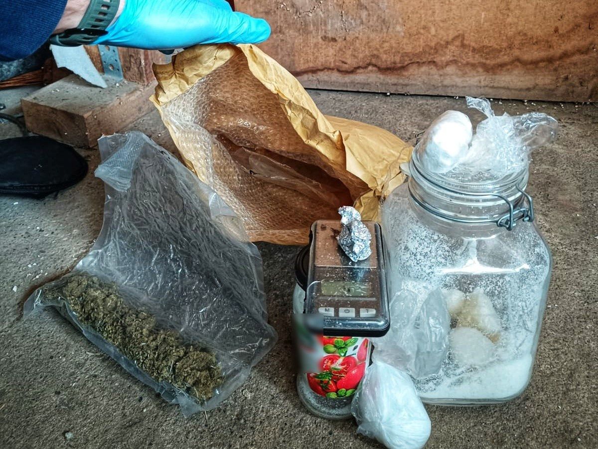 Opole: 29-latek zatrzymany z amfetaminą i klefedronem