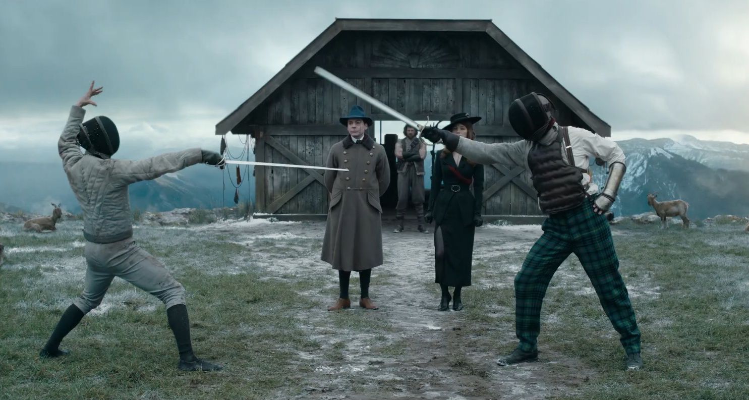 Kadr z filmu "King's Man"