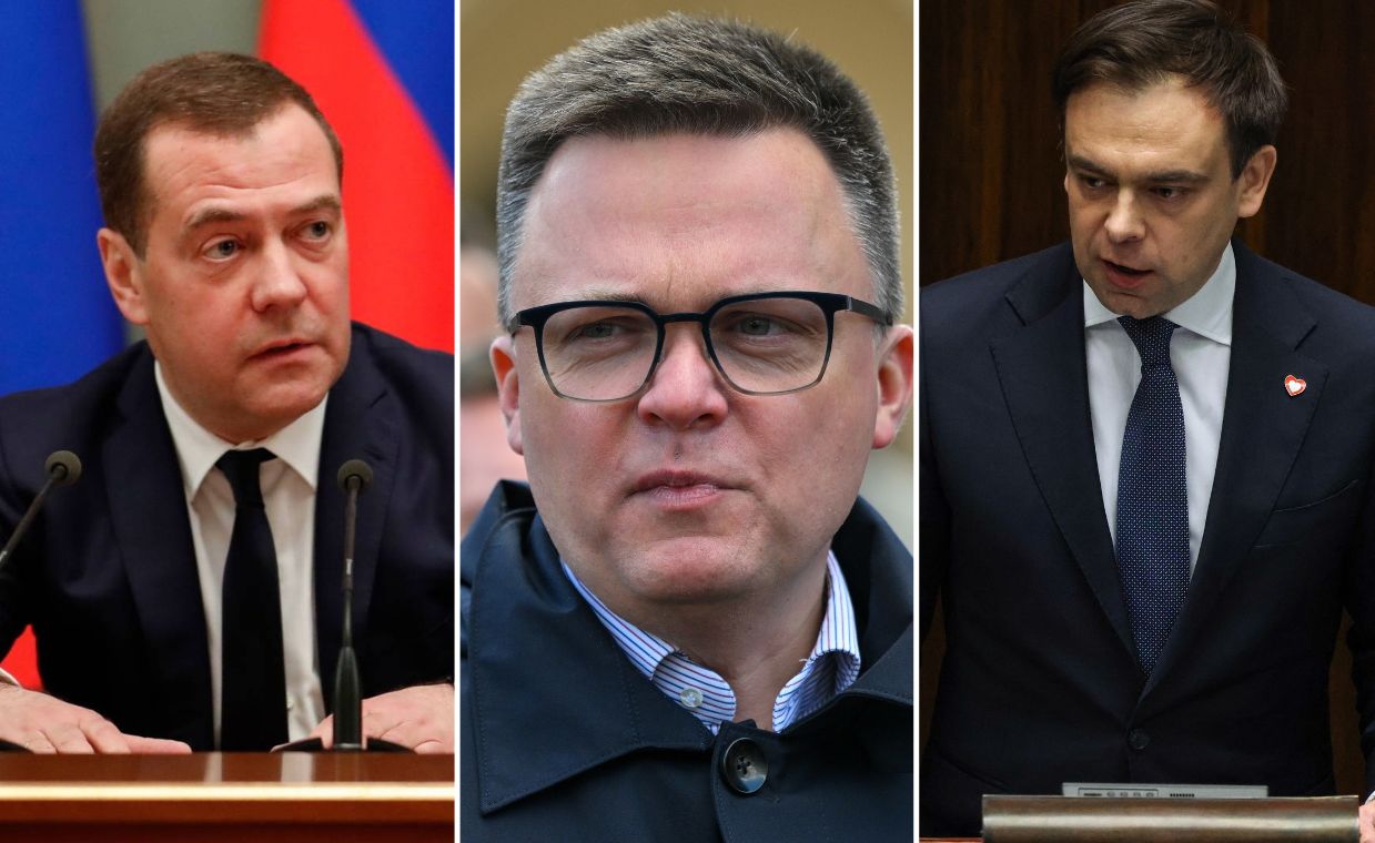 Miedwiedew straszy, Hołownia składa pozew, a Domański ostrzega. Co wydarzyło się we wtorek?
