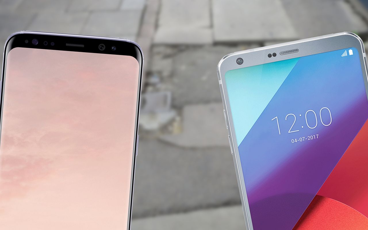 Galaxy S8 vs LG G6 - który smartfon jest wytrzymalszy?