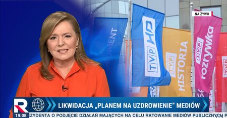 Mocne wejście Holeckiej. Debiut i od razu materiał o Tusku