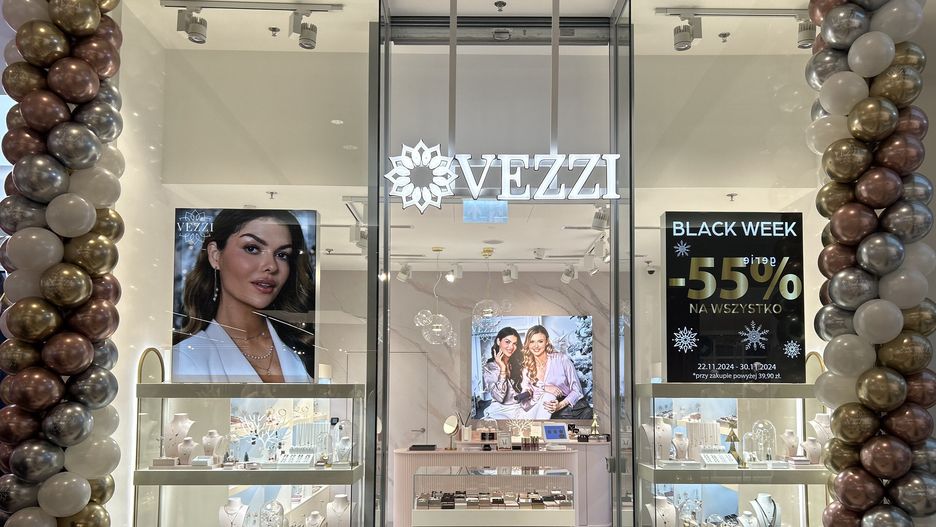 Vezzi otwiera pierwszy sklep