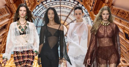 Sheer trend to prawdziwy hit. Zdominował Milan Fashion Week