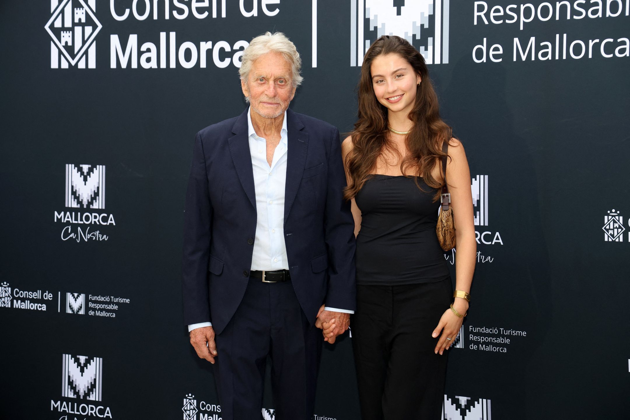 Michael Douglas z córką 
