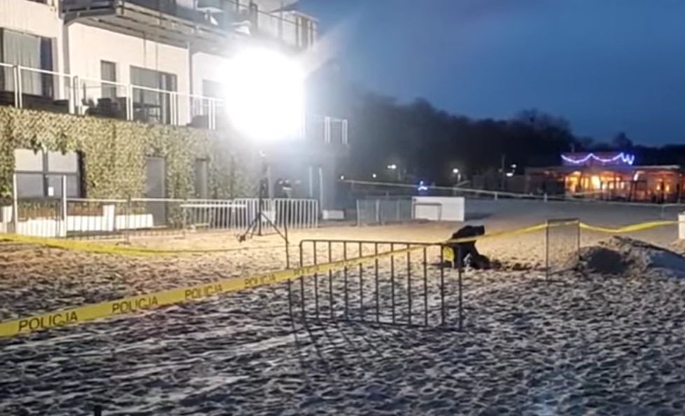 Działania policji na terenie dawnej Zatoki Sztuki