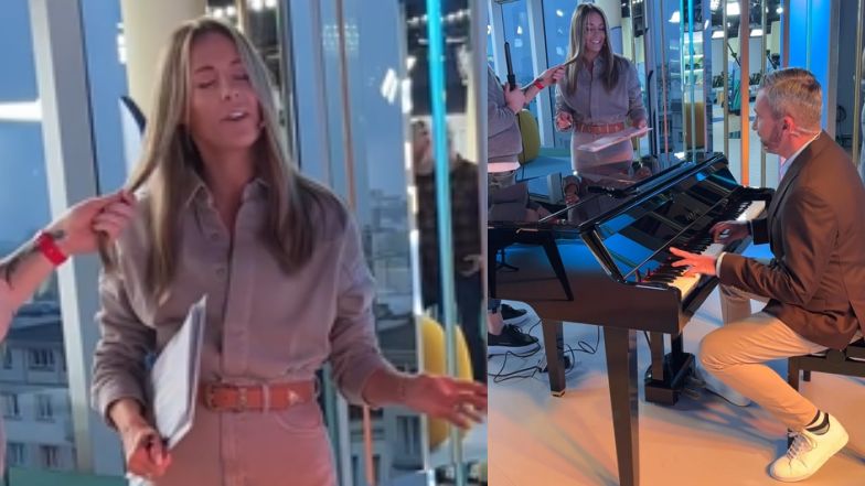 Małgorzata Rozenek śpiewa w "Dzień dobry TVN"