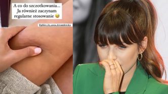 Anna Lewandowska ściska udo i pokazuje fankom, że TEŻ MA CELLULIT!