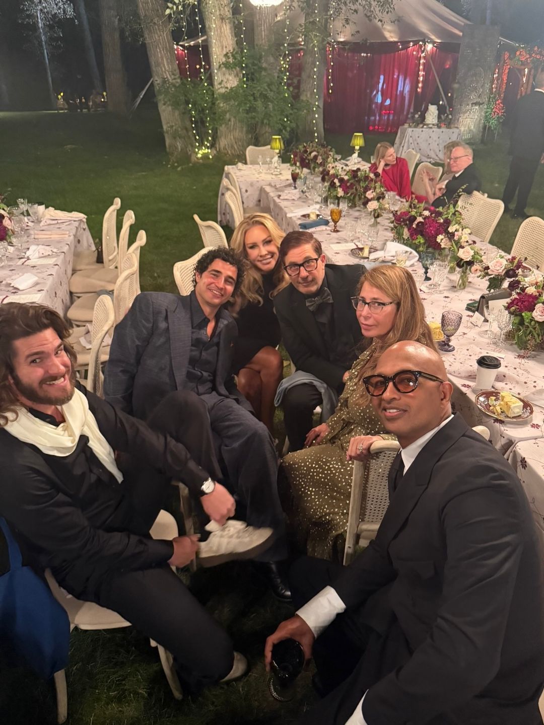 Andrew Garfield i inni goście