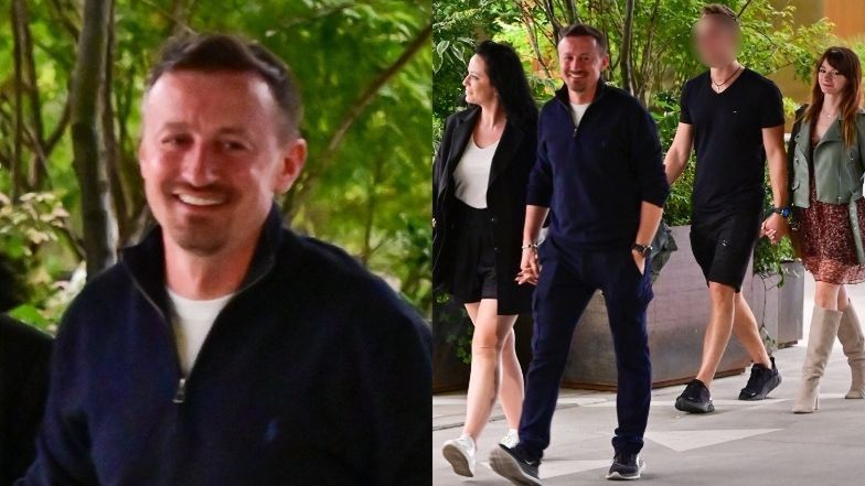 Izabela i Adam Małyszowie na kolacji z córką i zięciem