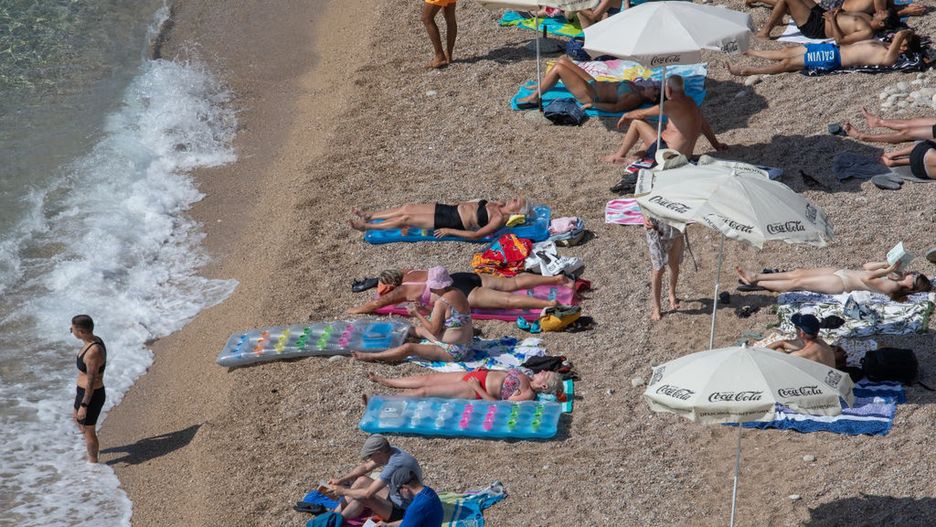 Plaża w Dubrowniku
