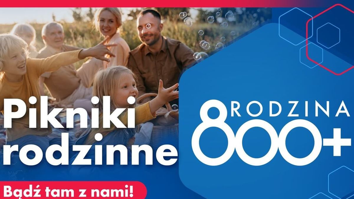 nadchodzące piknniki rodzinne 800 plus