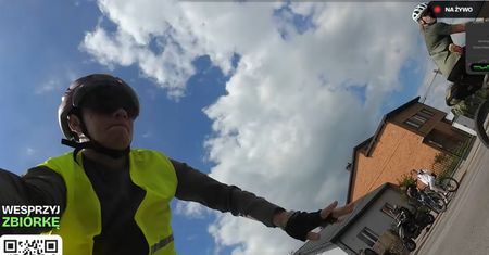 O włos od wypadku. Łatwogang ma apel