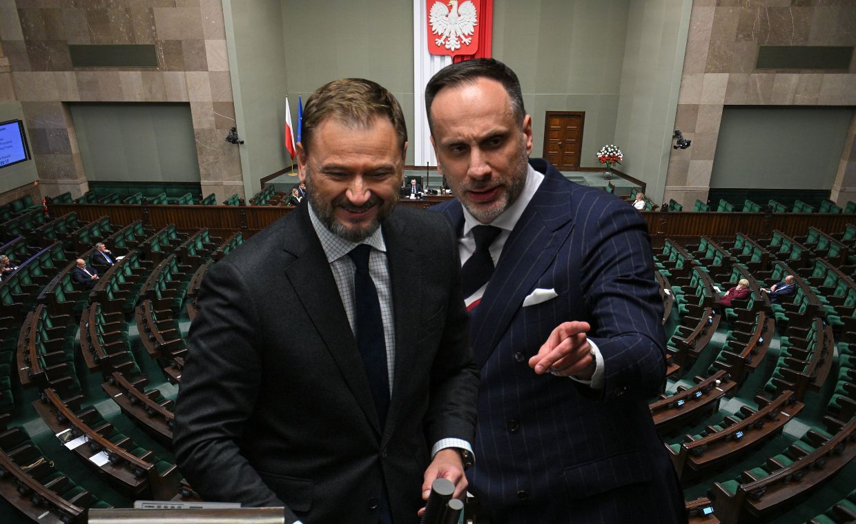 Kowalski krzyczał do Nitrasa. "Bierzesz pieniądze od Niemców"