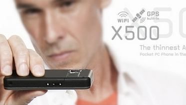 Ultra cienki palmphone Glofiish X500+ 1