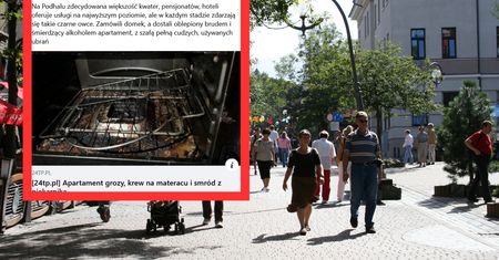 Koszmar w Zakopanem. Oto co zastali w wynajmowanej kwaterze