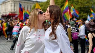 Dziennikarka TVN24 z żoną. Tak się bawiły na Paradzie Równości