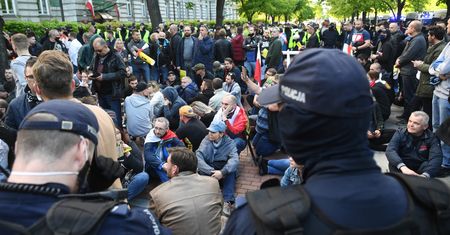 Strajk przedsiębiorców. Policja podsumowała protest