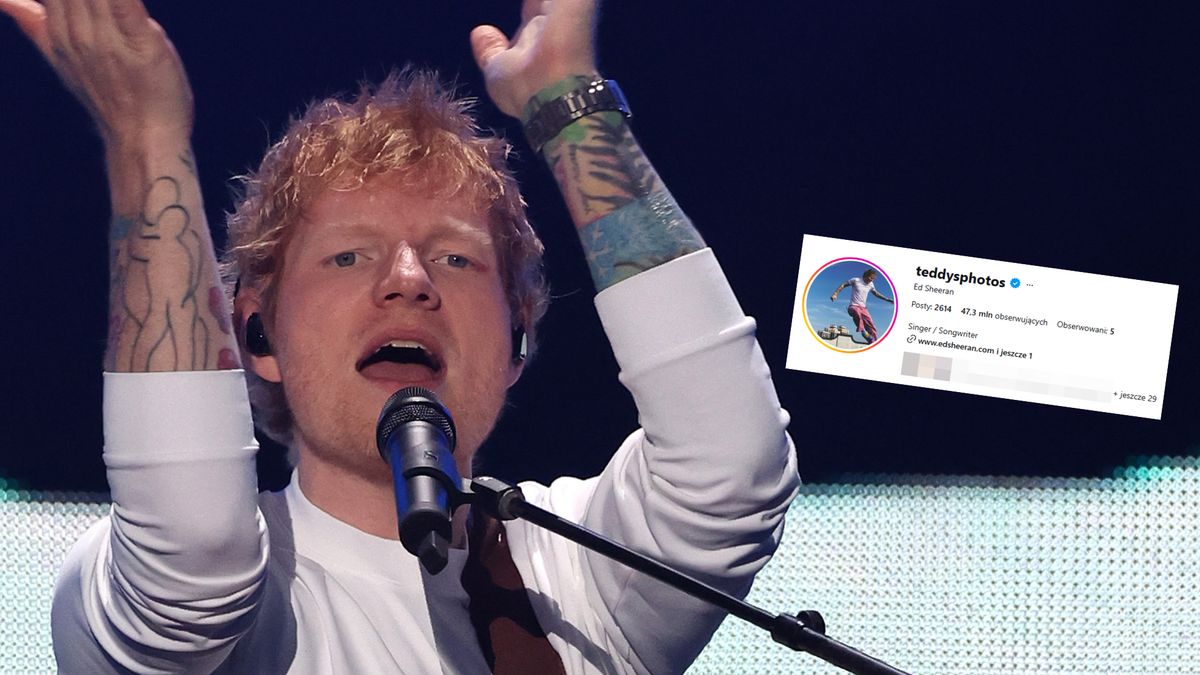 Ed Sheeran stracił już 200 tysięcy obserwujących