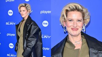 Dawno niewidziana Aleksandra Domańska zaprezentowała NOWĄ FRYZURĘ na ściance. Tęskniliście za jej blond odsłoną? (FOTO)