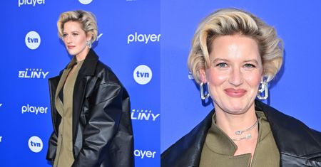 Dawno niewidziana Aleksandra Domańska zaprezentowała NOWĄ FRYZURĘ na ściance. Tęskniliście za jej blond odsłoną? (FOTO)
