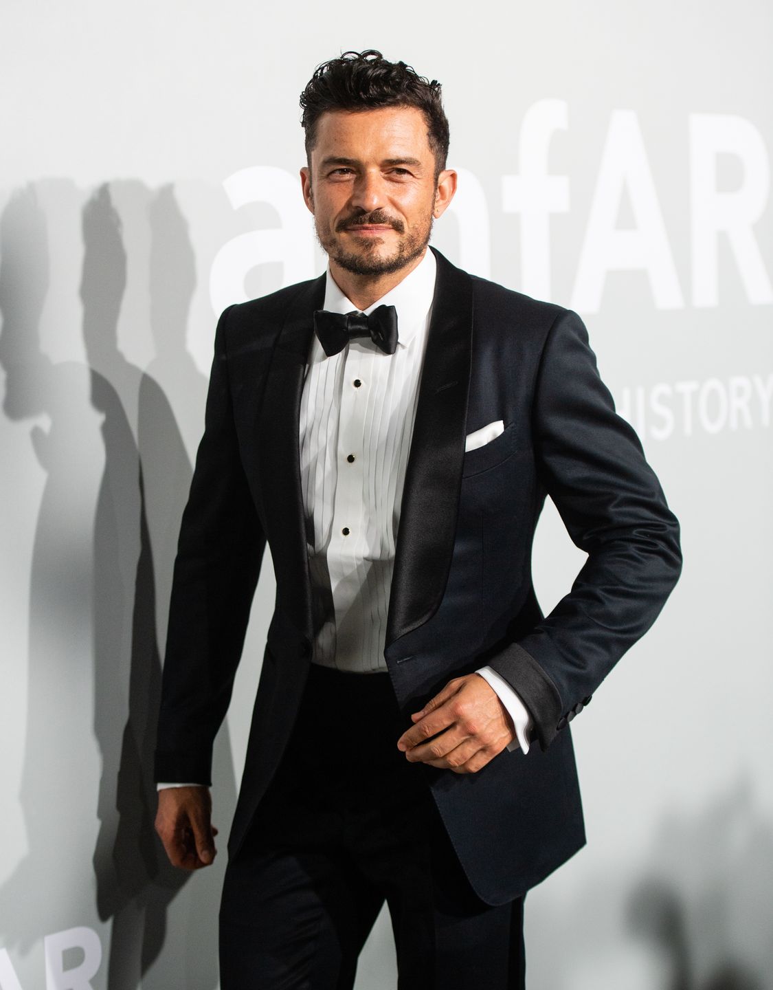 Orlando Bloom na gali amfAR