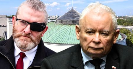 Kaczyński uderzył w partię Brauna. "To jest tylko jaszczur"