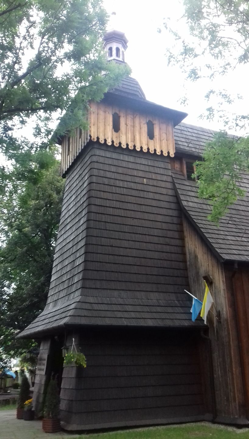 Jeden z drewnianych kościołów w Tarnowie 