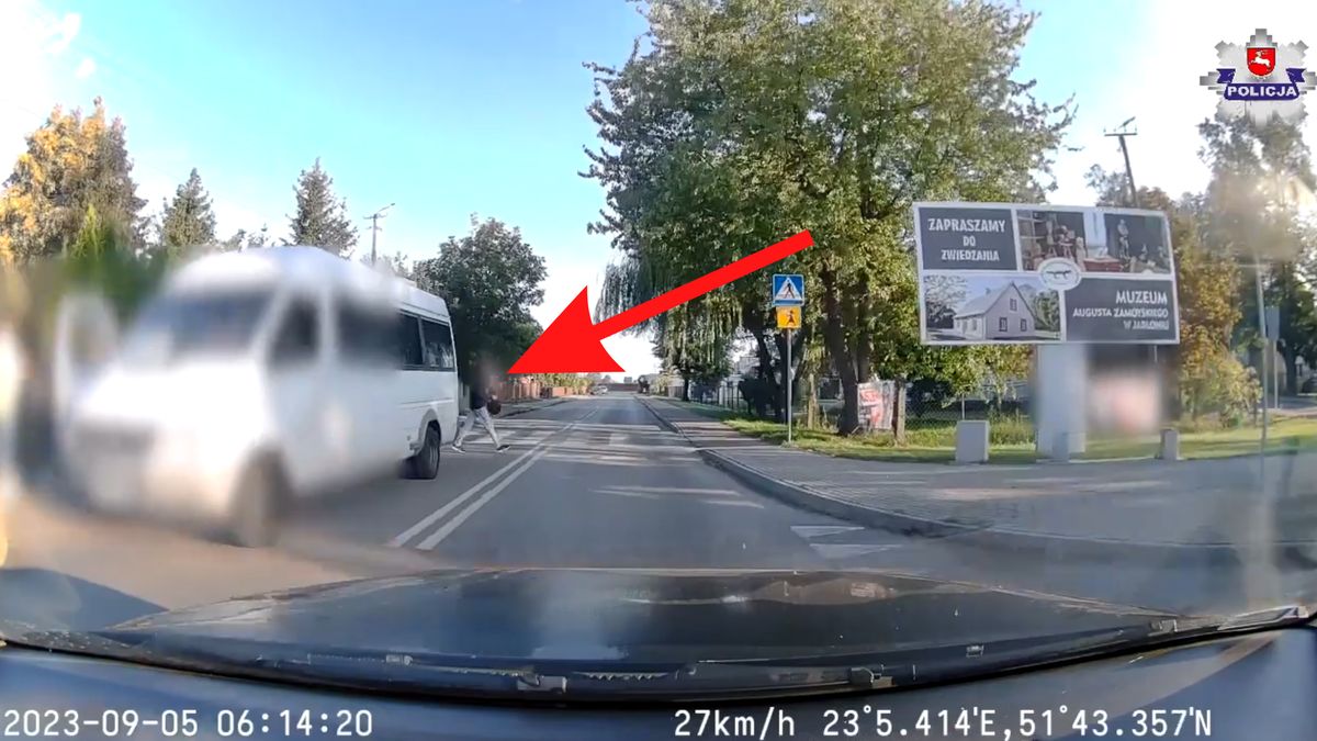 Chwile grozy w Jabłoniu