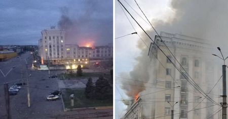 Działo się w nocy. Okrutny atak Rosjan. Eksplozje co kilka minut