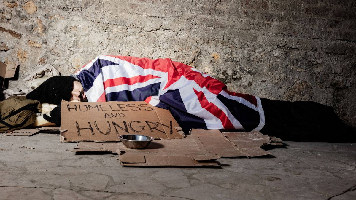 Coraz więcej bezdomnych w Anglii