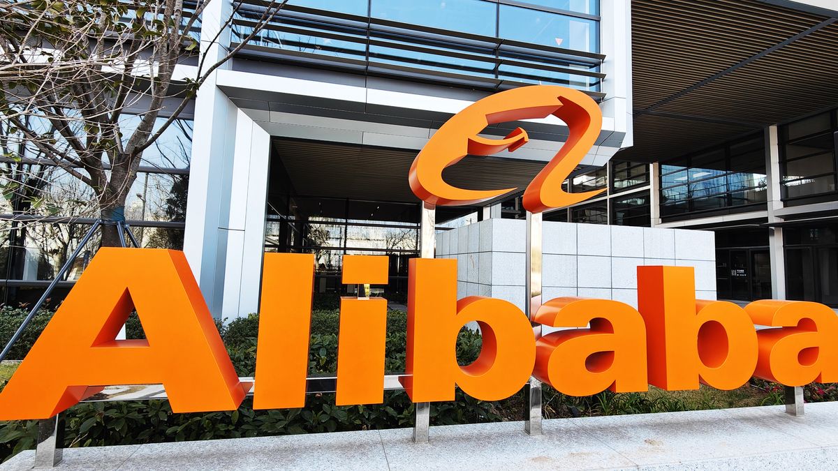 SHANGHAI, CHINA - JUNE 20, 2025 - Alibaba Headquarters Building in Shanghai, China on June 20, 2025. (Photo credit should read CFOTO/Future Publishing via Getty Images)